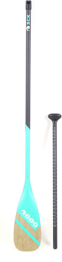 Κουπί Sup Ρυθμιζόμενο 160-215cm Full Carbon Bamboo Λεπίδα – Silica Sck