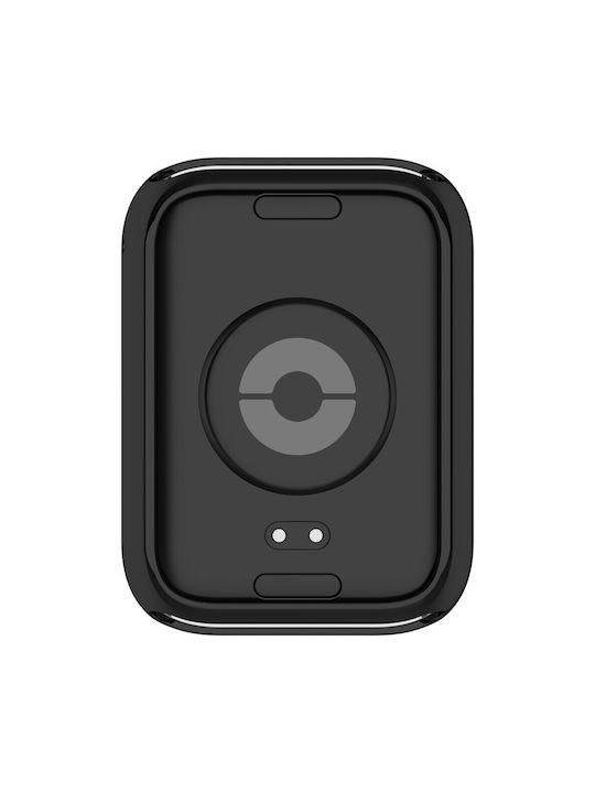 Silikonhülle in Schwarz Farbe für Xiaomi Redmi Watch 3 Lite / Watch 3 Active