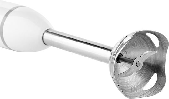 Muhler Hand Blender with Inox Rod 200W White