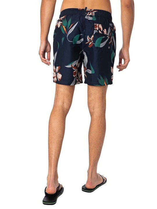 Superdry Men's Swim Shorts M3010212a-8ul Dark Navy Hawaiian