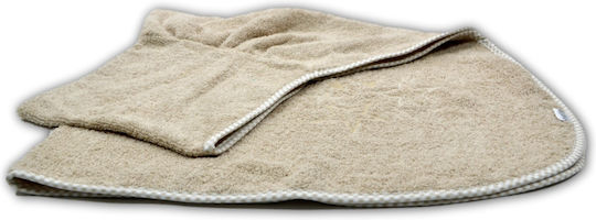Halat de baie pentru copii Cape Stars Bej-416