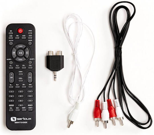 Serioux Σετ Ηχείων Home Cinema 5.1 HT5100C SBHT5100C 140W