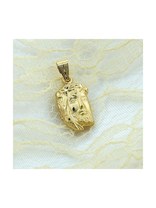 Pendant Kids Talisman Constantine from Gold 9K P-70333