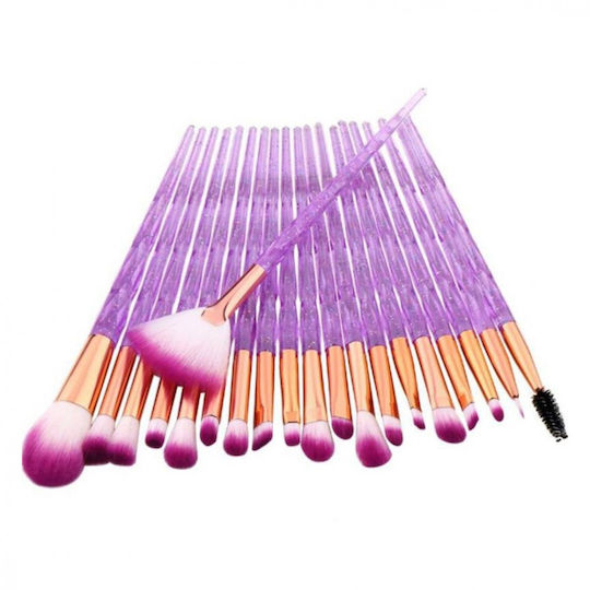 ecarla Set mit Make-up-Pinseln 20Stück