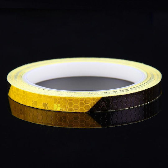 Bandă Adezivă Reflectorizantă Din Plastic Neagră 3m x 1cm