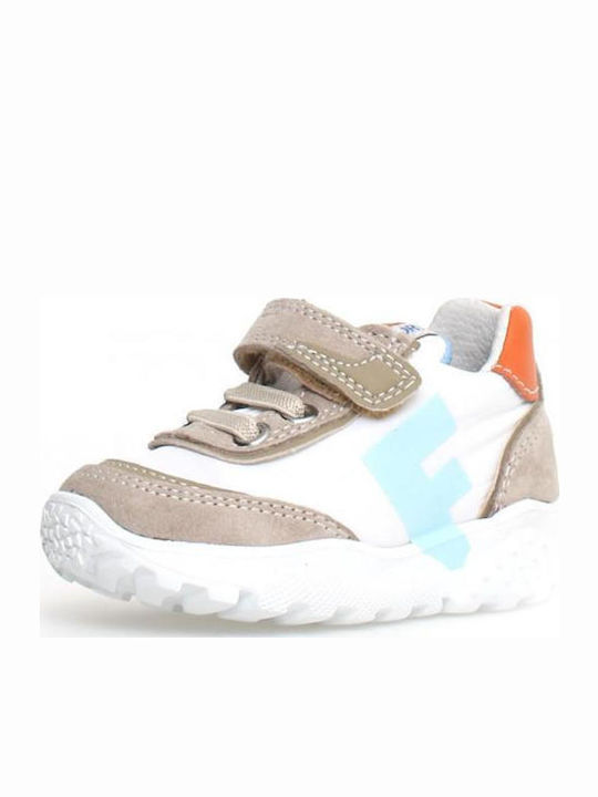 Kids Sneakers with Scratch White