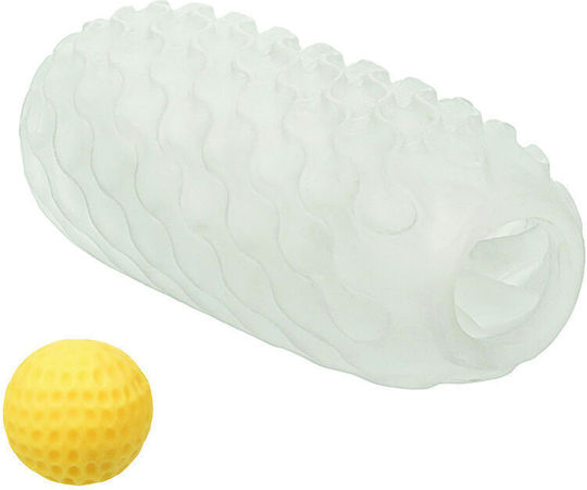 California Exotics Boundless Reversible Squishy Ball Stroke Grey
