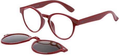 Apel Visual Care 3013 Burgundy Γυαλιά Πρεσβυωπίας Μπορντό Μαγνητικό Clip On Ηλίου & Θήκη +1.50 1 Τεμάχιο