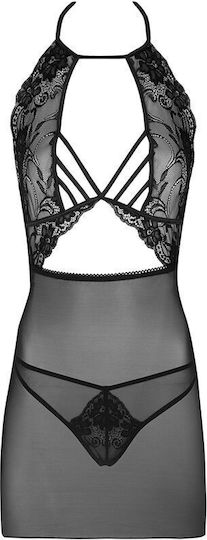 Livco Corsetti Mode Malviami Lc 90625 Hemd + Höschen Schwarz
