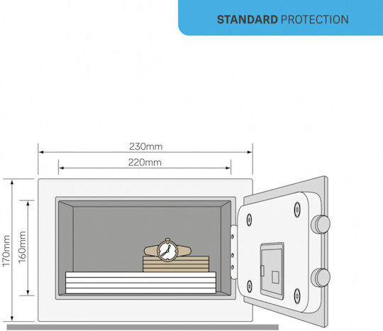 Safe Yale Standard Rez Mini Pink