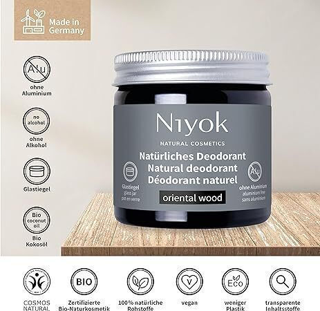 Niyok Oriental Wood Deodorant Cream