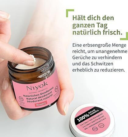 Niyok Flowers Deodorant Cream