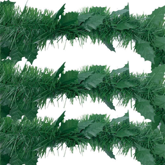 Trademarkt Weihnachtliche Farbband Plastik Grün 200cm 1Stück