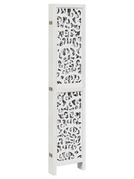 vidaXL Dekorativer Raumteiler Hölzernes mit 6 Paneelen 210x180cm