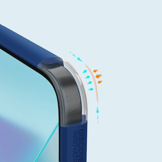 Nillkin Super Frosted Pro Задна корица Силикон / Пластмаса 0.5мм Устойчив Син (Redmi Note 13 Pro 5G - Превод: Redmi Note 13 Pro 5G) 57983119751