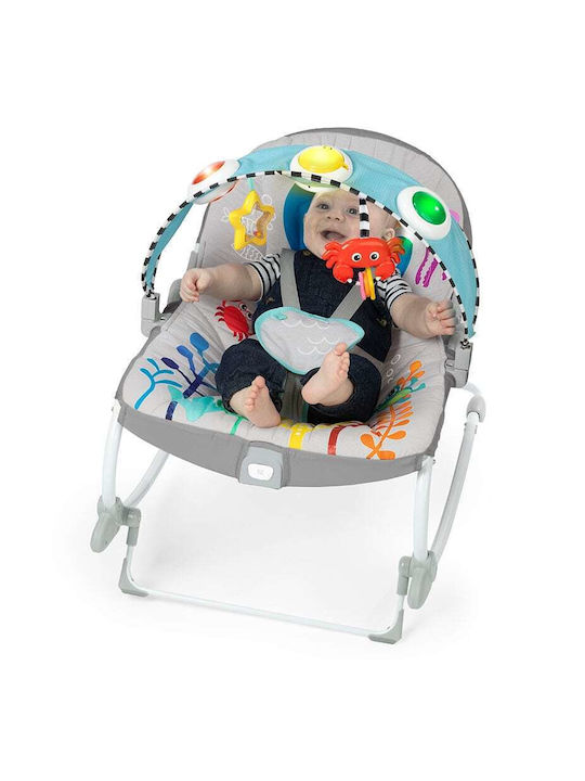 Baby Einstein Ηλεκτρικό Relax Μωρού Kick to It Opus με Μουσική και Δόνηση Πολύχρωμο για Παιδί έως 18kg