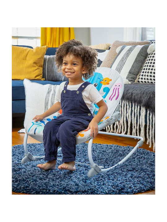 Baby Einstein Ηλεκτρικό Relax Μωρού Kick to It Opus με Μουσική και Δόνηση Πολύχρωμο για Παιδί έως 18kg