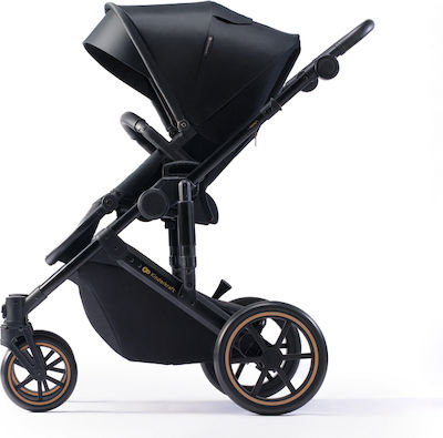 Kinderkraft Verstellbar 3 in 1 Baby Kinderwagen Geeignet für Neugeborene Venezian Black 12kg