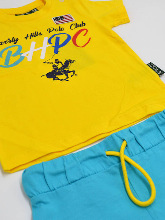 Beverly Hills Polo Club Set Vara 2buc Yellow/Turquoise