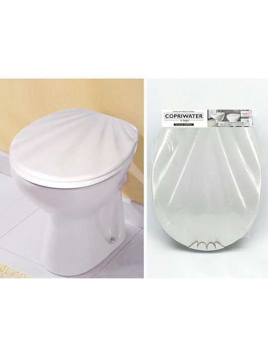 General Trade Wooden Toilet Seat White 46cm