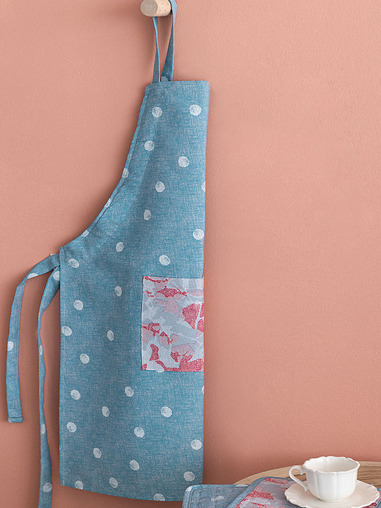 Palamaiki Tati Apron Blue 60x80cm