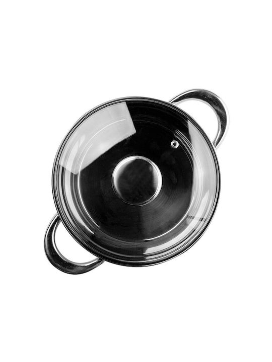 Muhler Βαθιά Ανοξείδωτη Κατσαρόλα 7lt / 26cm