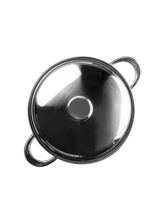 Muhler Βαθιά Ανοξείδωτη Κατσαρόλα 7lt / 26cm