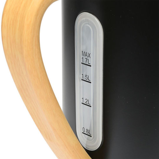Estia Oak Електрическа Кана 1.7л 2200W Черна