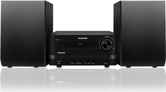 Blaupunkt Sistem audio MS14BT 15W cu CD / Media digitale Player, WiFi și Bluetooth Negru