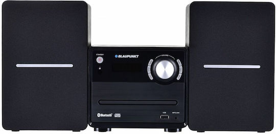 Blaupunkt Ηχοσύστημα 2.0 MS13BT 15W με CD Player και Bluetooth Μαύρο