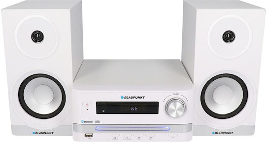 Blaupunkt Soundsystem 2 MS16BT 15W mit CD / Digitale Medien Player und Bluetooth Weiß