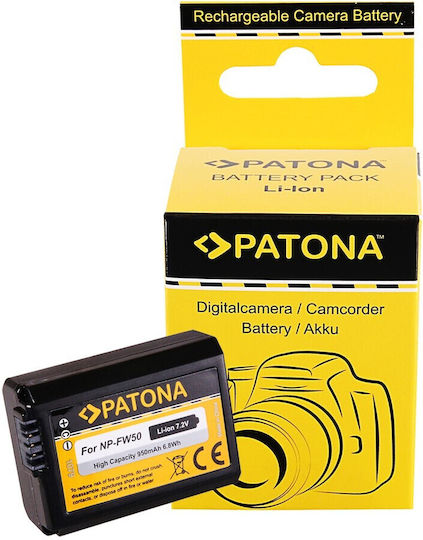 Patona Μπαταρία Φωτογραφικής Μηχανής NP-FW50 Ιόντων-Λιθίου (Li-ion) 950mAh Συμβατή με Sony