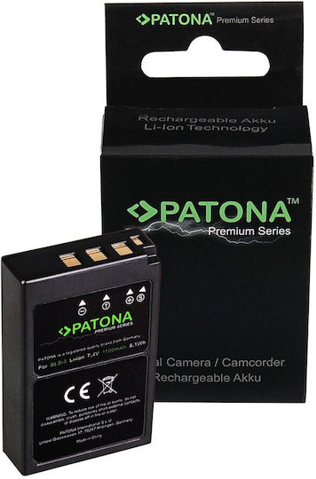 Patona Kamera Batterie Bls5 E-p3 E-pl2 Pen E-pl3 0377 Lithium-Ionen (Li-Ion) Kompatibel mit Olympus