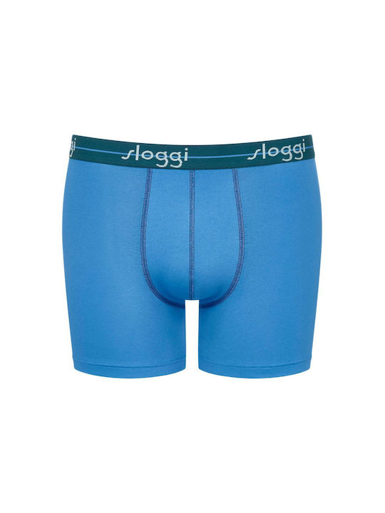 Start Short Slipuri pentru bărbați Petrol-blue 2Pachet