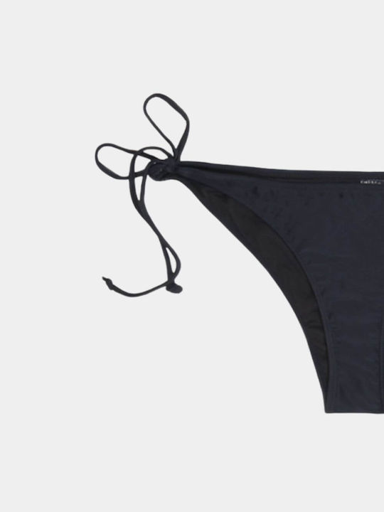 Emerson Bikini Slip with Ties Black