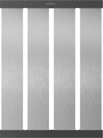 Schock Schock Spülbeckenrost Metallisch Schwarz 33.6x39.2cm