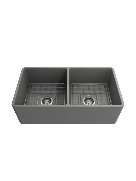 Bocchi Σχάρα Νεροχύτη Inox Ασημί 39x36cm