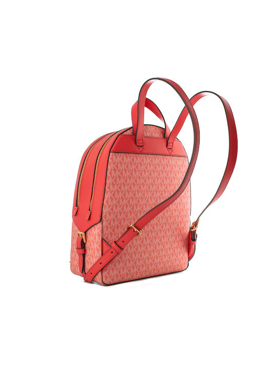 Michael Kors Leather Women's Bag Backpack Red