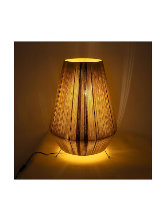 GloboStar Salerno Floor Lamp H70xW50cm. with Socket for Bulb E27 Brown