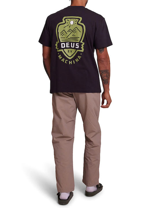 Deus Ex Machina Men's Short Sleeve T-shirt Gray