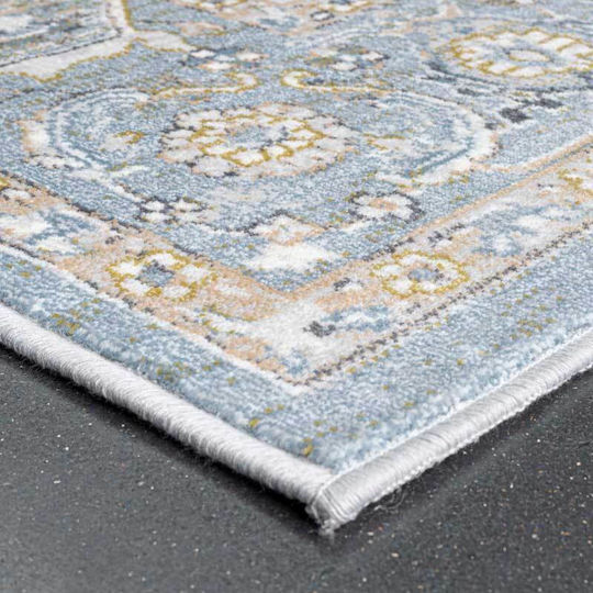 Ragolle Visconti Schlafzimmer-Teppichsets Samt Blauen 84002-9151 2Stücke