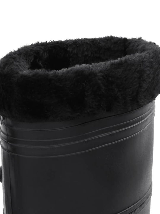 vidaXL Cizme de protecție Cizme de Siguranță Negre