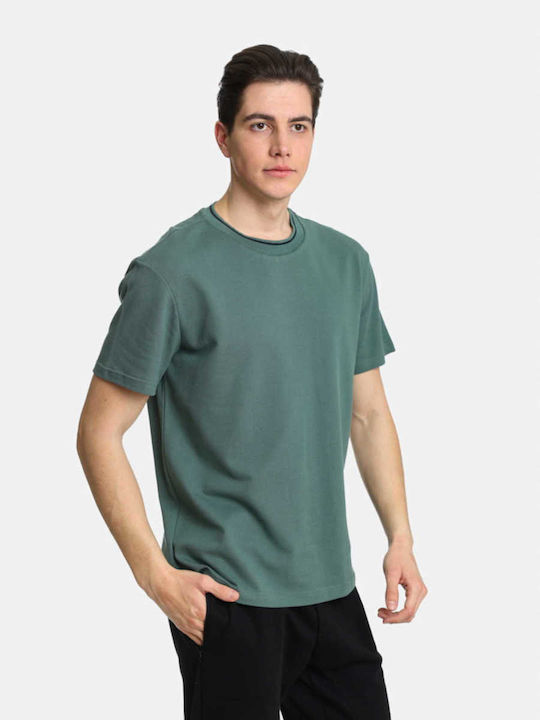 Paco & Co Men's Short Sleeve T-shirt Menta-mint