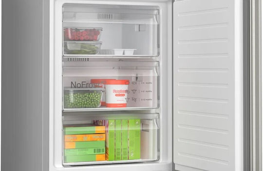 Bosch 321лт В186xШ60xД66.5см. Inox KGN362IDF
