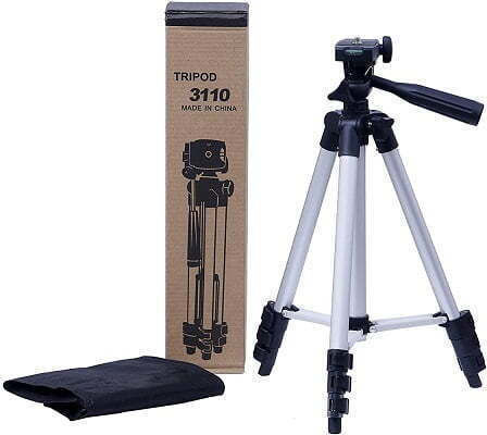 Foldable Camera Tripod 170cm Aluminum Up to 170cm and Load Capacity 3kg