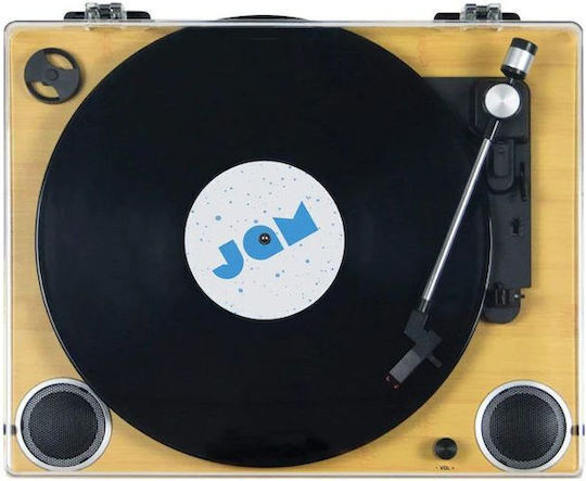 Jam HX-TTP200 Πικάπ με Belt Drive, Προενίσχυση και Ενσωματωμένα Ηχεία Μπεζ