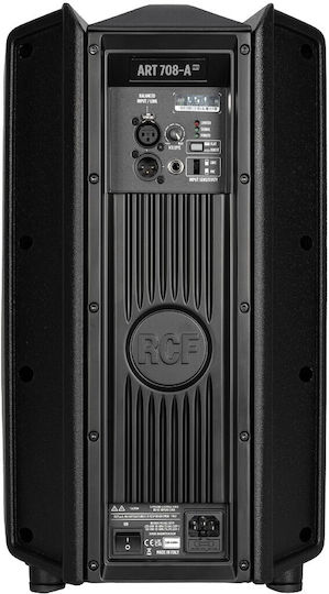 RCF ART 708-A MK5 Active Speaker PA 700W with Woofer 8" 29.1x27.6x48cm.