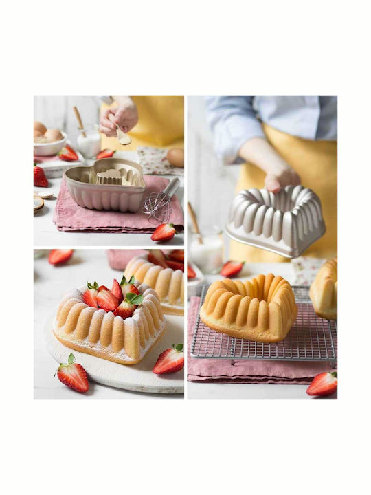 Decora Non-stick Aluminum Cake Baking Pan 16x16x6cm