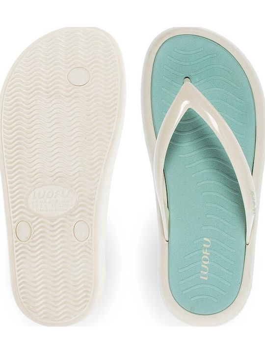 Women's Flip Flops Beige