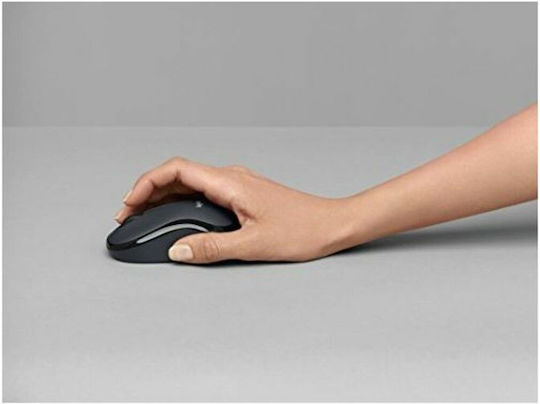 Logitech M220 Silent Kabellos Maus Schwarz